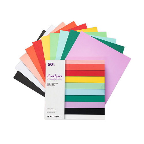 Crafter's Companion - 12 x 12 Paper Pad - Everyday Brights