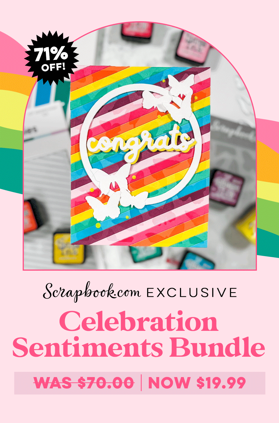 Celebration Sentiments Bundle Was $70.00 Now $19.99