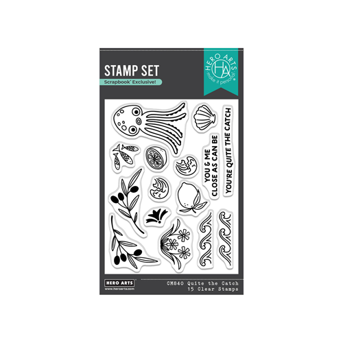 Hero Arts - Packed With Love Collection - Clear Photopolymer Stamps - Quite the Catch