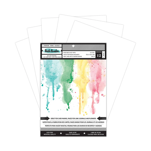 Vicki Boutin - Mixed Media Collection - 6 x 8 Paper Pad