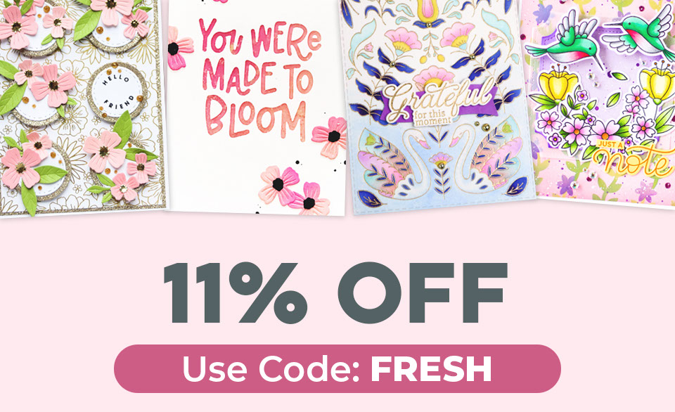 Take an Extra 11% OFF. Use Code: FRESH