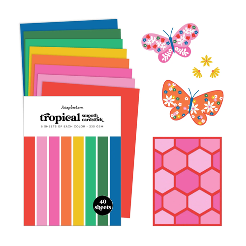 Scrapbook.com - Flutter Bundle - Dies and Paper
