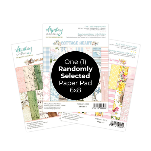 Mintay Papers - 6 x 8 Paper Pad - Random Selection
