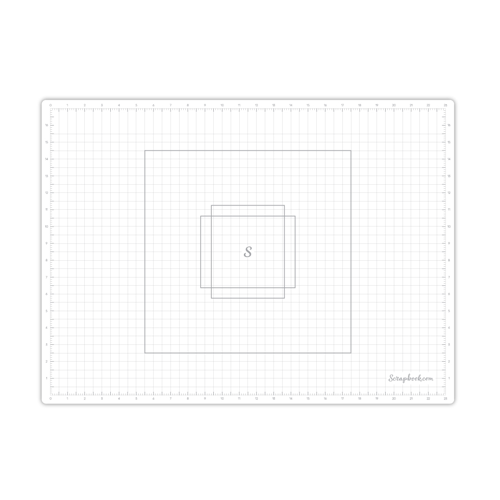 Scrapbook.com - Self-Healing Workspace Mat - Double Sided - Large - 24x18 - White