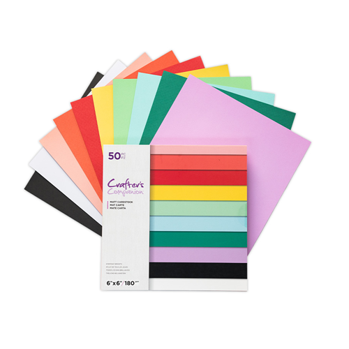 Crafter's Companion - 6 x 6 Paper Pad - Everyday Brights