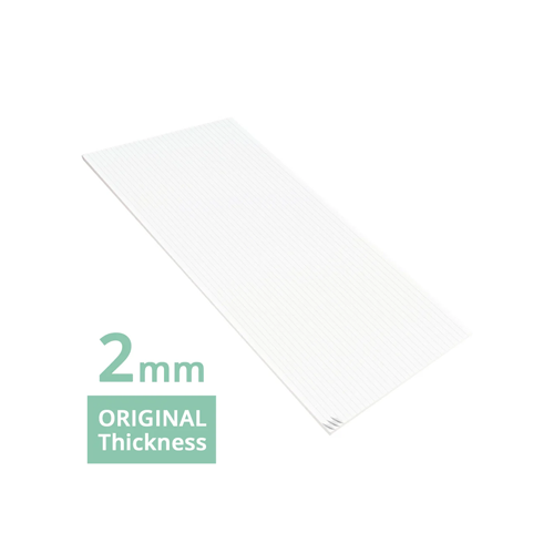 Scrapbook.com - Double Sided Adhesive Foam Strips - 1 Sheet - 1/8 x 9 inches - White - 2mm Thickness - 32 Strips