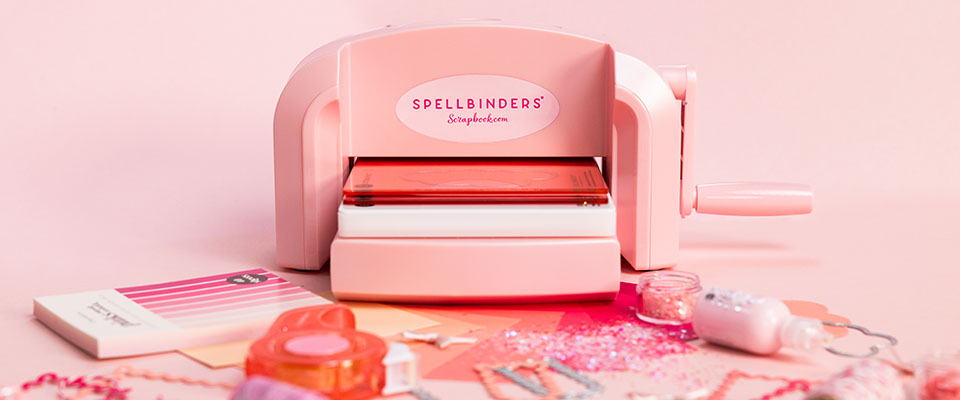 New Spellbinders Pearlescent Pink P6!