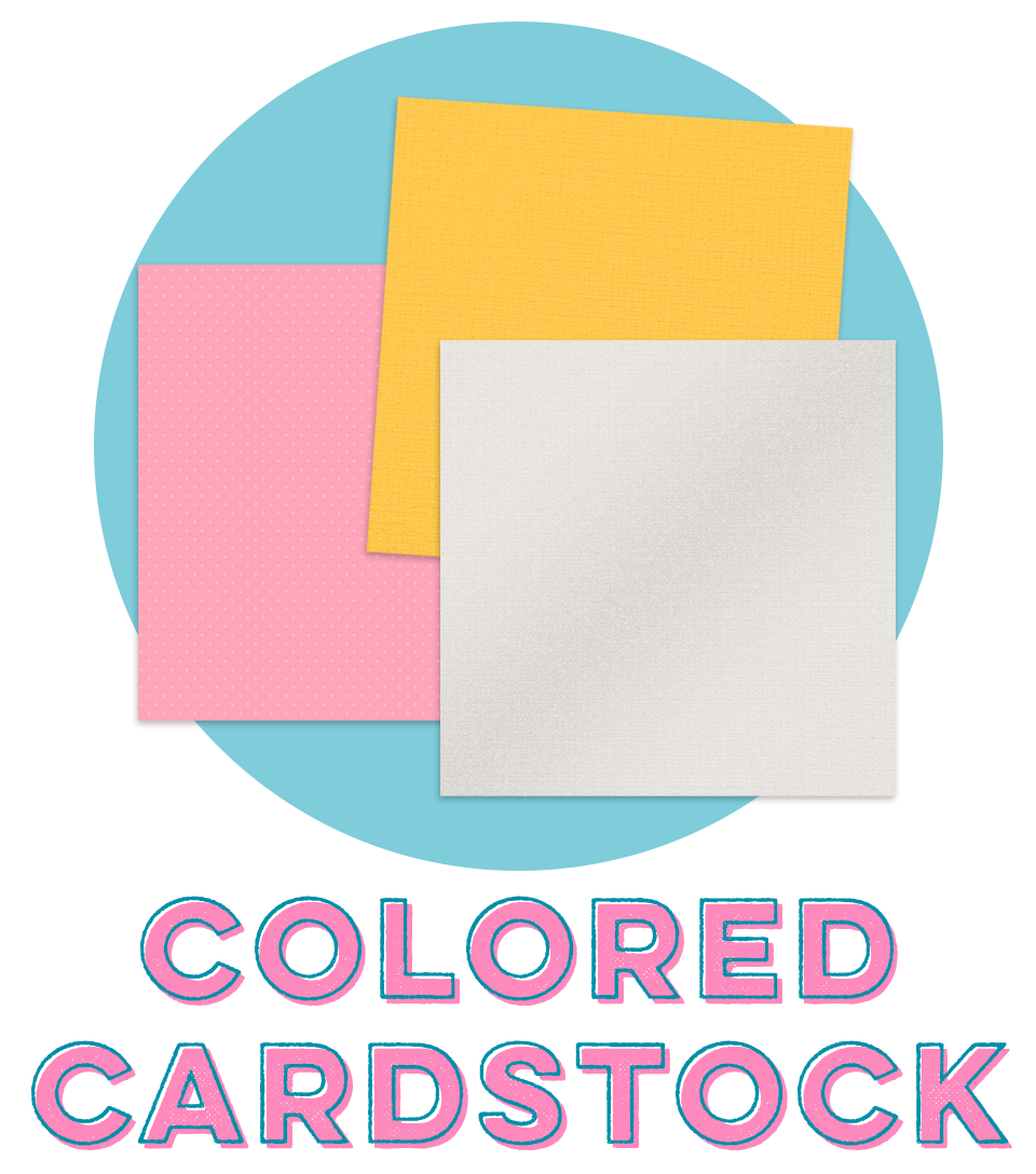 Exclusive Colored Cardstock