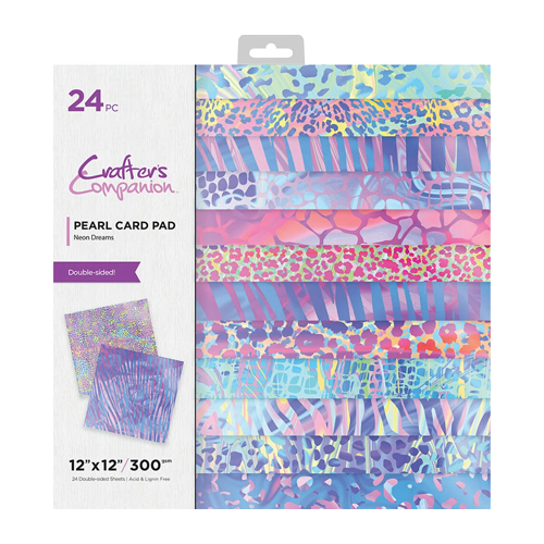 Crafter's Companion - 12 x 12 Paper Pad - Neon Dreams