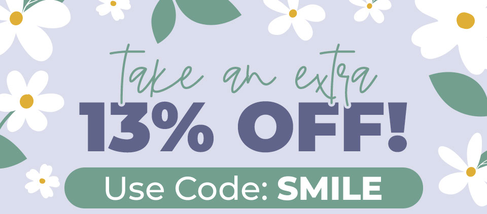 Take an Extra 13% OFF With Code: SMILE