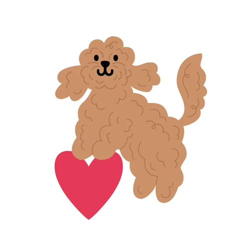 Scrapbook.com - Decorative Die Set - Puppy Love