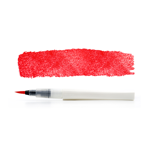 Scrapbook.com - Glitter Brush Marker - Red Shimmer