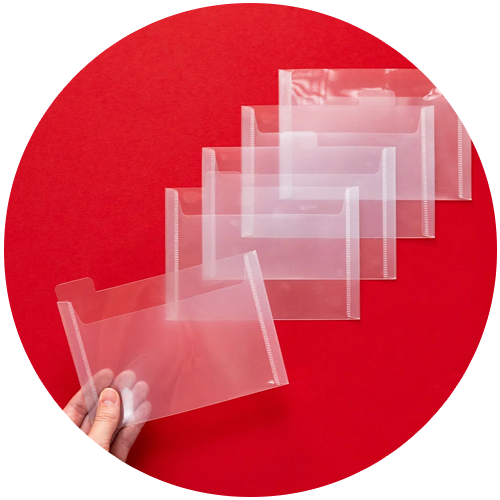 Totally Tiffany - 4 x 6 Tabbed Divider Pockets