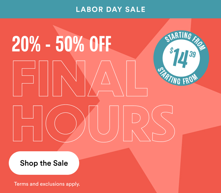 LABOR DAY SALE