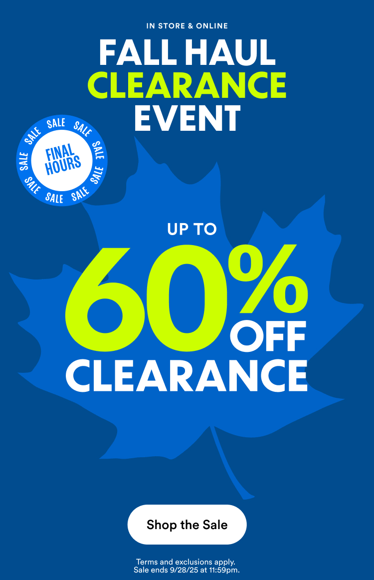 CLEARANCE