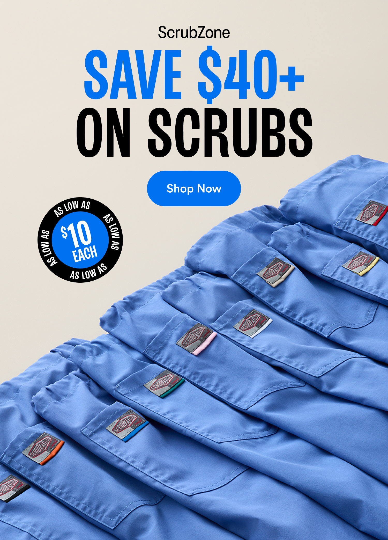 Scrubzone | Save $40+ On Scrubs | Shop Now