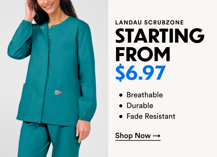 Landau Scrubzone Starting From $6.97 | Shop Now