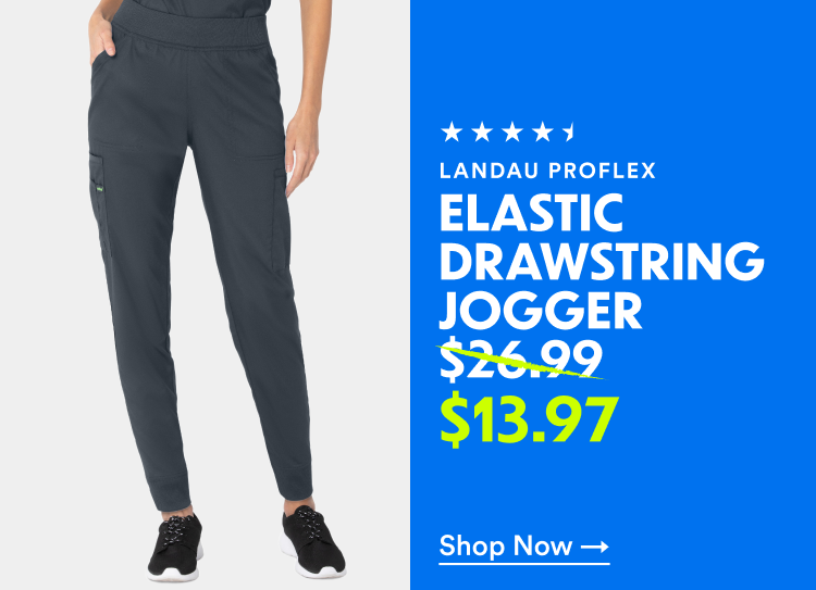 Landau Proflex Elastic Drawstring Jogger | Shop Now