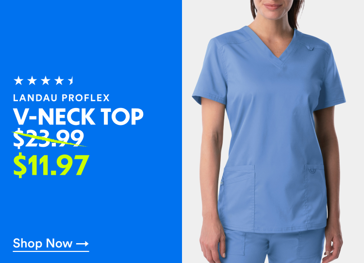 Landau Proflex V-Neck Top | Shop Now