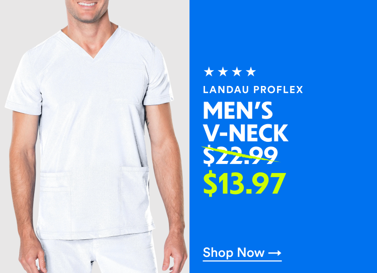 Landau Proflex Men's V-Neck | Shop Now