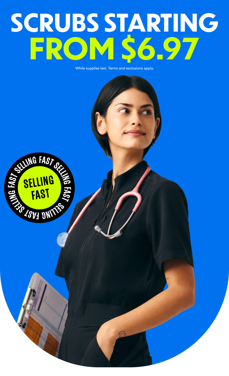 Scrubs Starting From $6.97