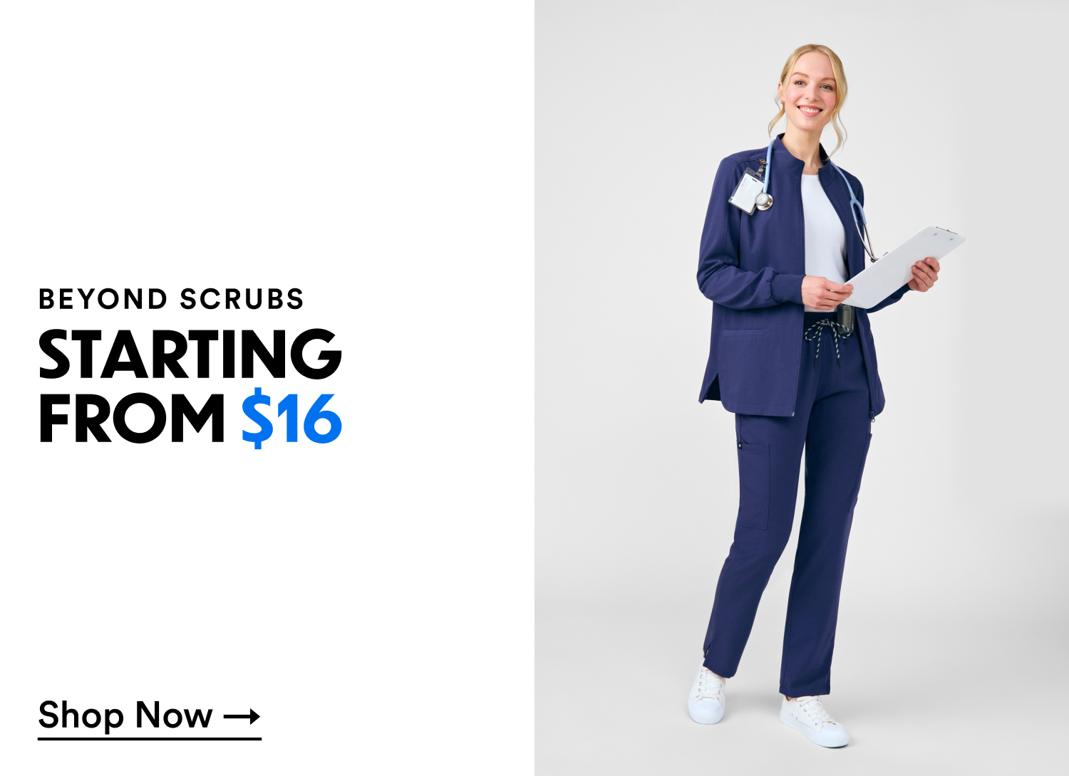 Beyond Scrubs Starting From $16 | Shop Now