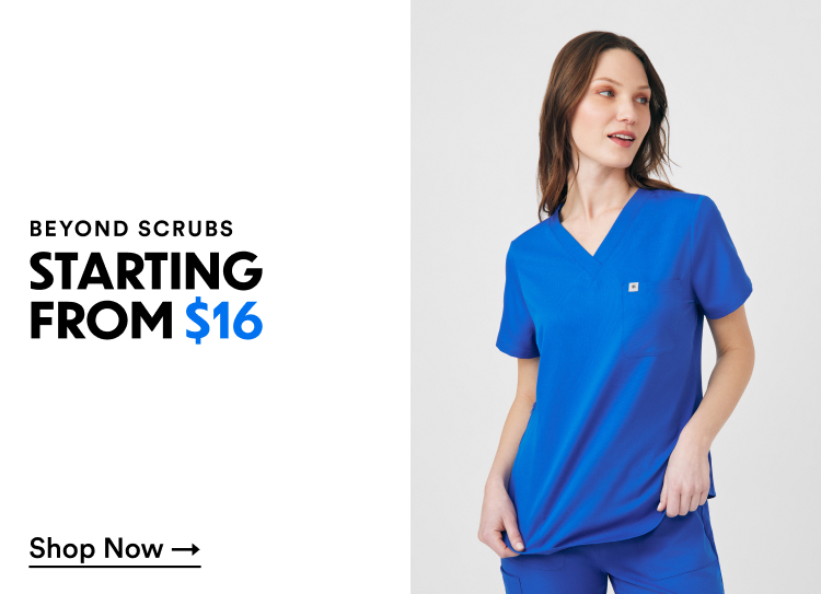 Beyond Scrubs Starting From $16 | Shop Now