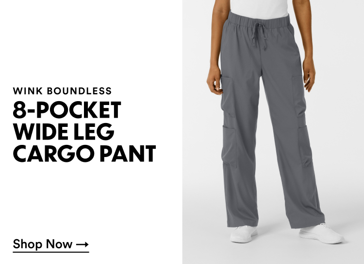Wink Boundless 8-Pocket Wide Leg Cargo Pant| Shop Now