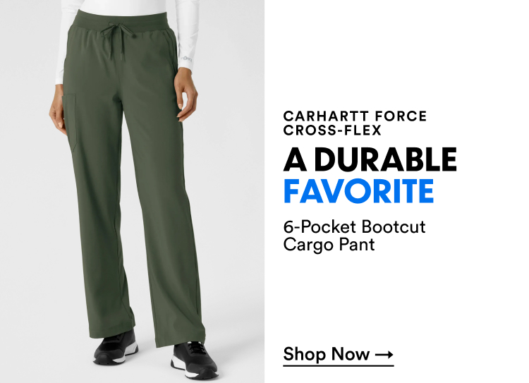 Carhartt Force Cross-Flex | A Durable Favorite | 6-Pocket Bootcut Cargo Pant | Shop Now