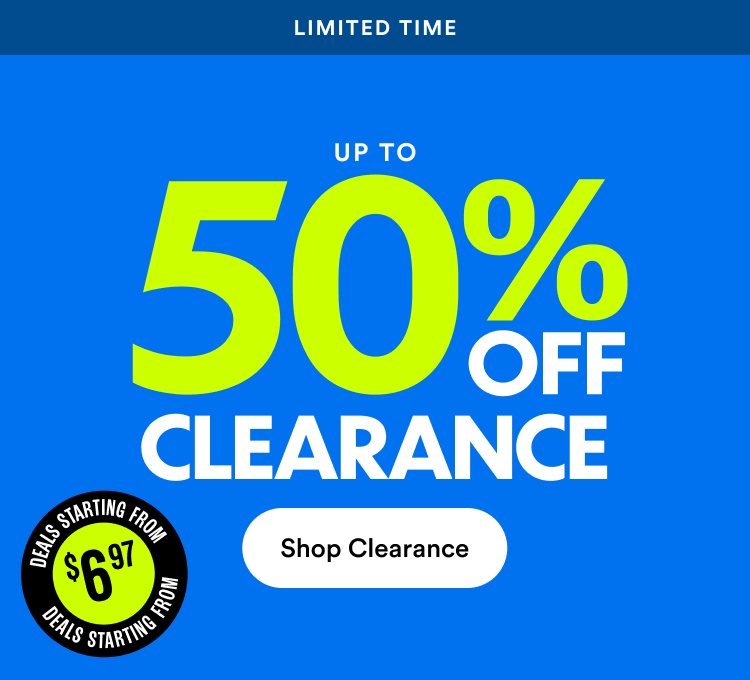 Up to 50% Off Clearance | Shop Clearance