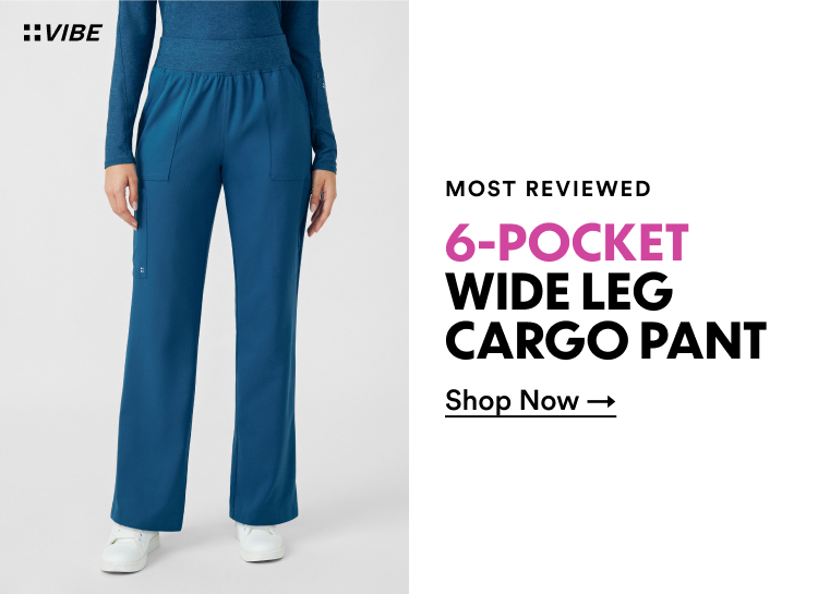 6-Pocket Wide Leg Cargo Pant | Shop Now