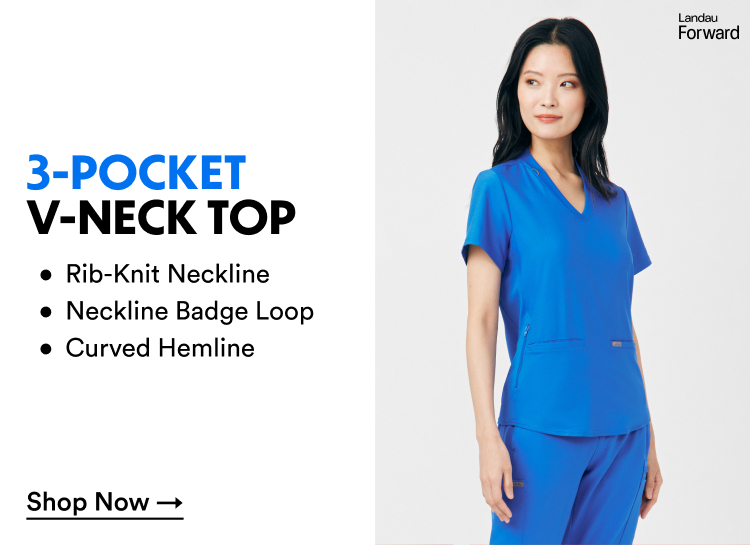 Landau Forward | 3-Pocket V-Neck Top | Shop Now