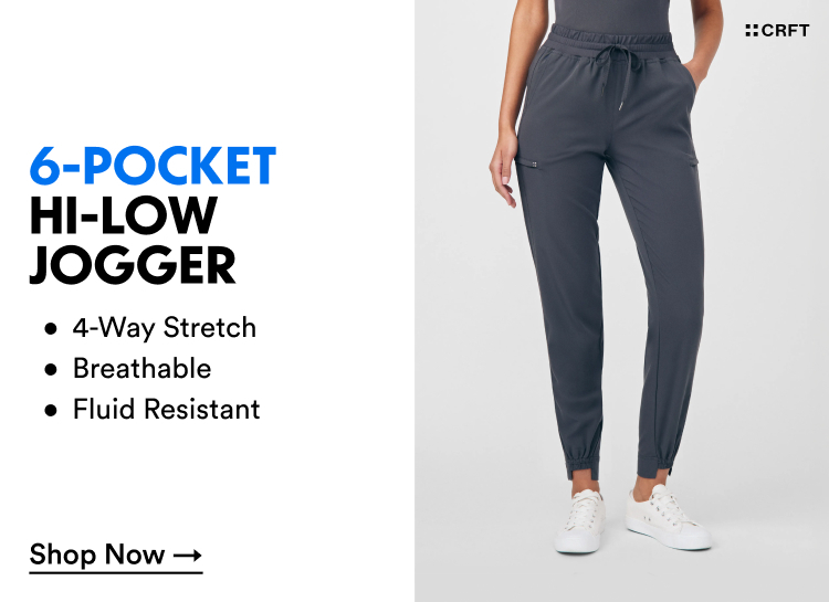CRFT | 6-Pocket Hi-Low Jogger | Shop Now