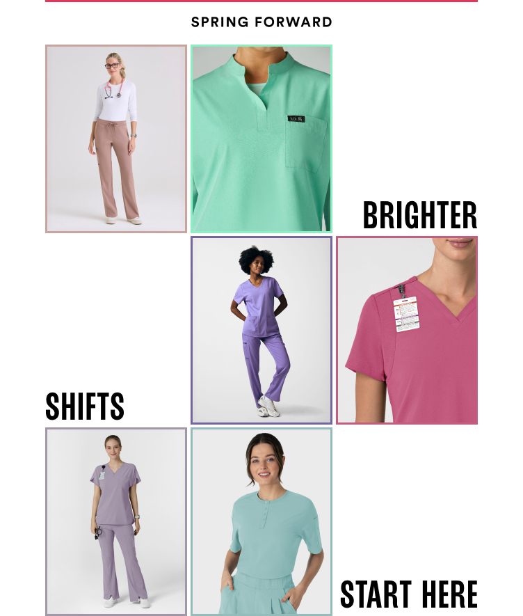 Spring Forward | Brighter Shifts Start Here | Shop Now