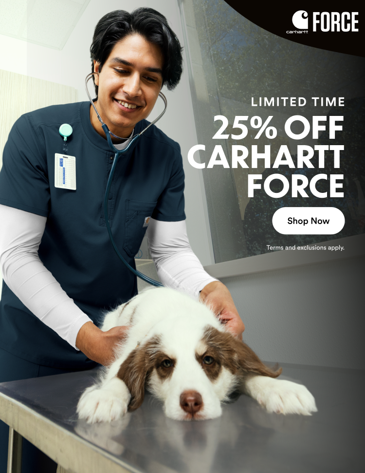 Limited Time | 25% Off Carhartt Force | Shop the Sale