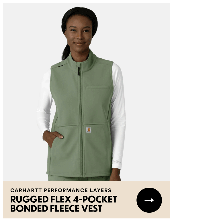 Carhartt | 4-Pocket Bonded Fleece Zip-Front Vest | Shop Now