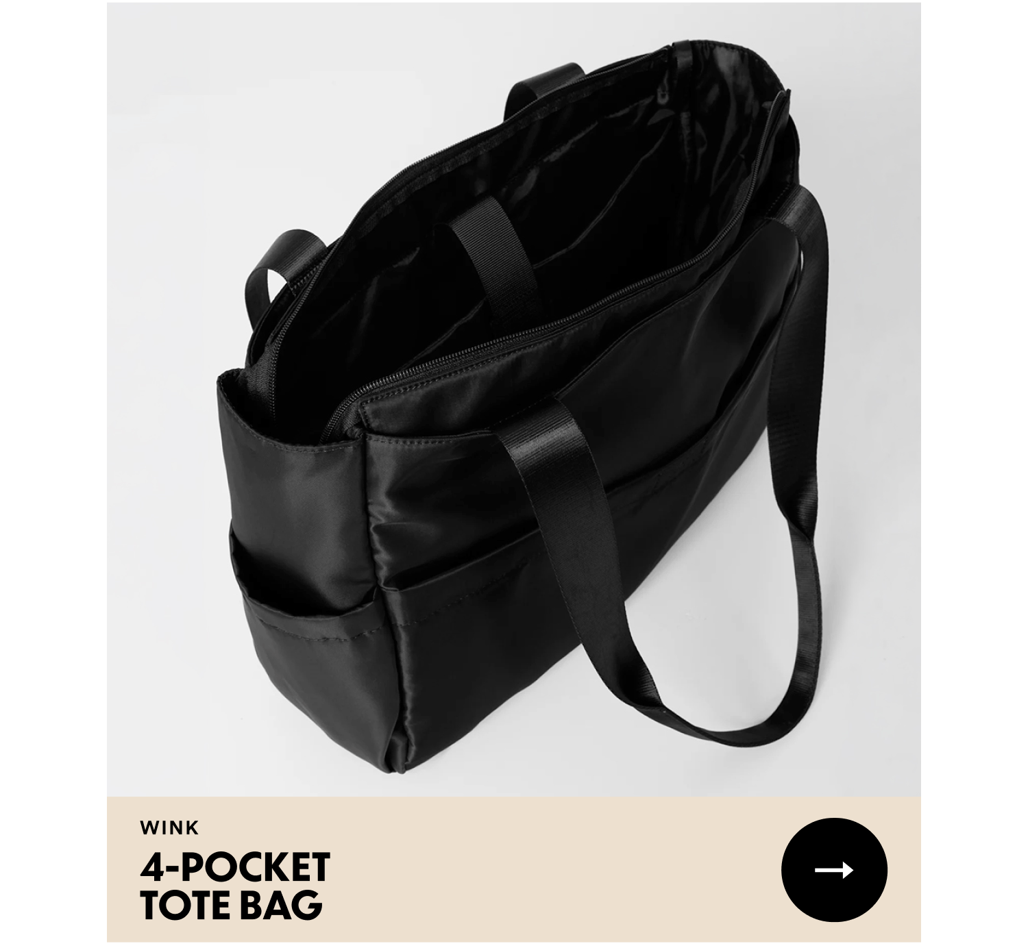 Wink | 4-Pocket Tote Bag | Shop Now