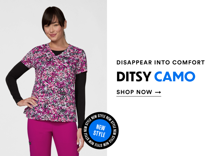 Disappear Into Comfort | Ditsy Camo | Shop Now