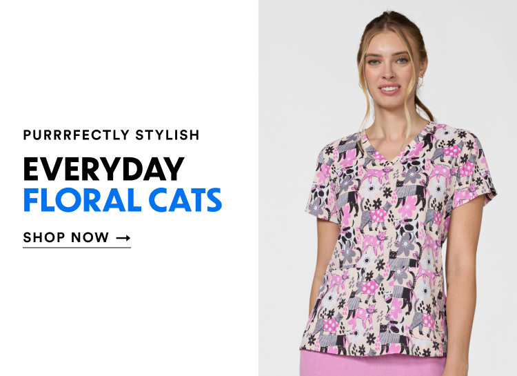 Perfectly Stylish | Everyday Floral Cats | Shop Now