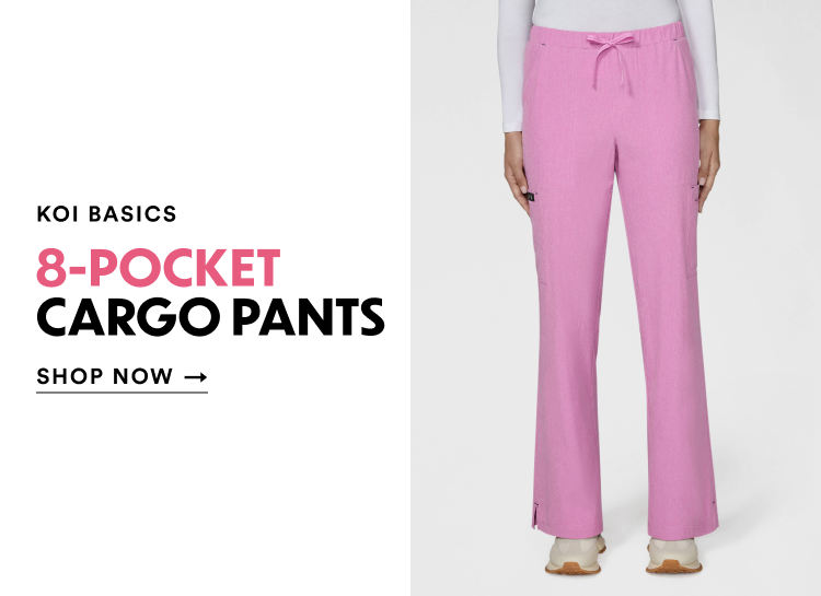 Koi Basics | 8-Pocket Cargo Pants | Shop Now