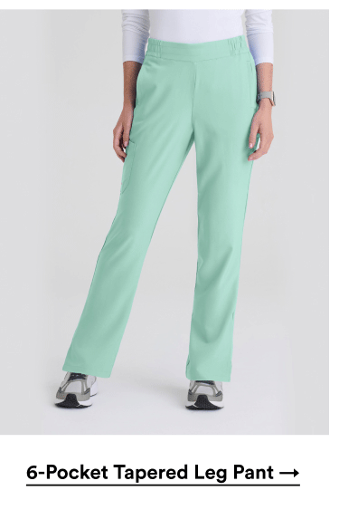 6-Pocket Tapered Leg Pant