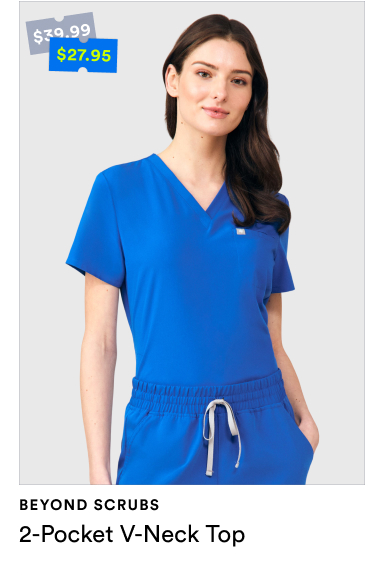 Beyond Scrubs | Kindheart 2-Pocket V-Neck Top
