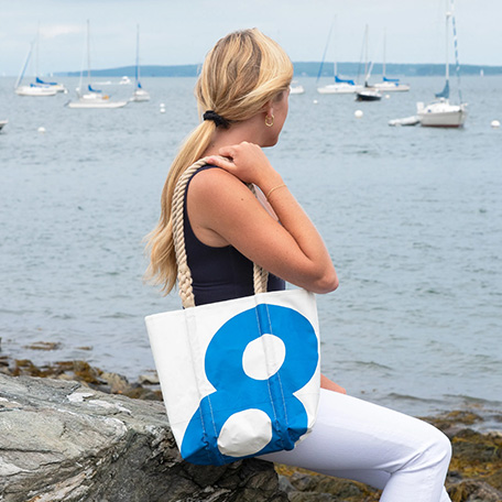 A vintage handbag from Sea Bags