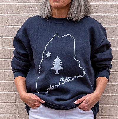State of Maine Crewneck Sweatshirt