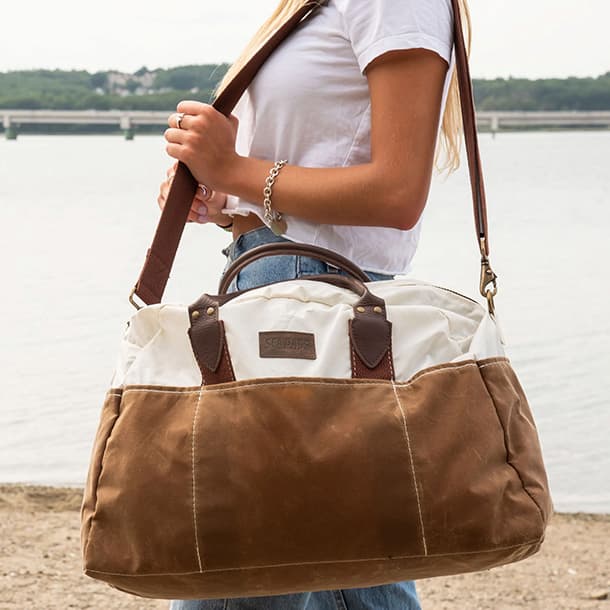 Tan Chebeague Weekender