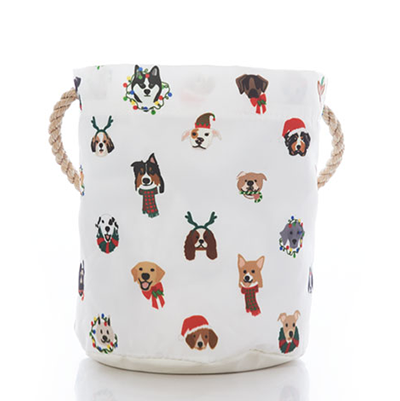 Very Merry Pups Bucket Bag
