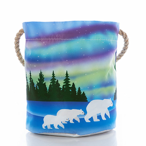 Northern Lights Bucket Bag