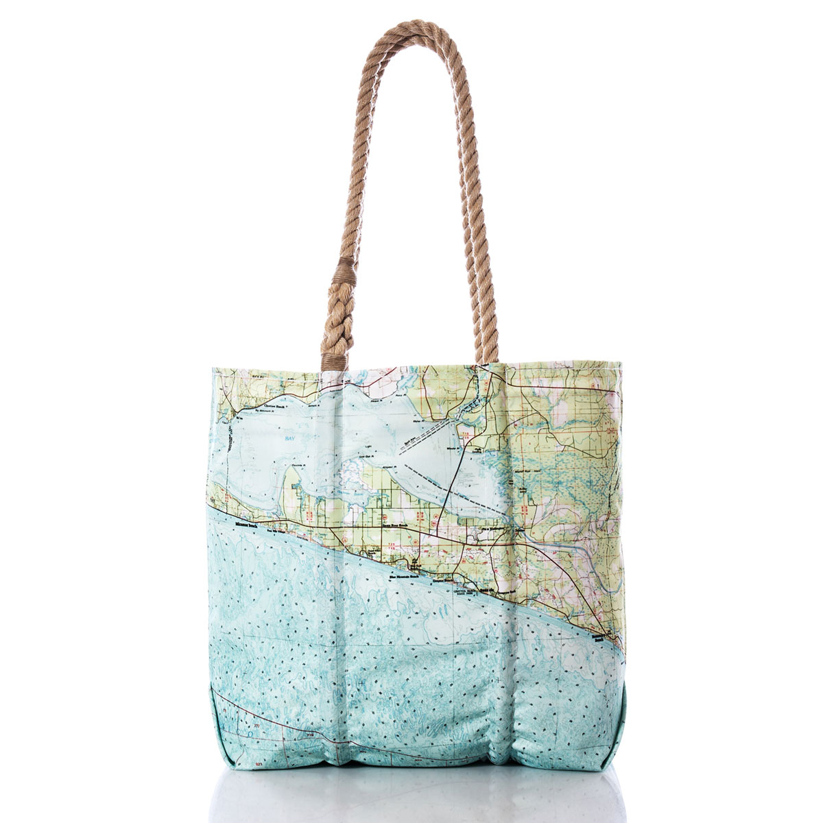 Image of Emerald Coast Nautical Chart Tote