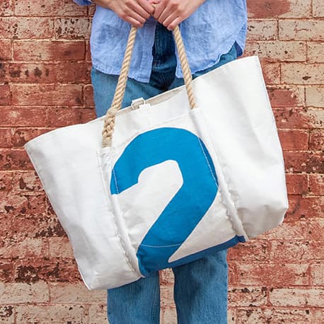 A vintage bag from Sea Bags
