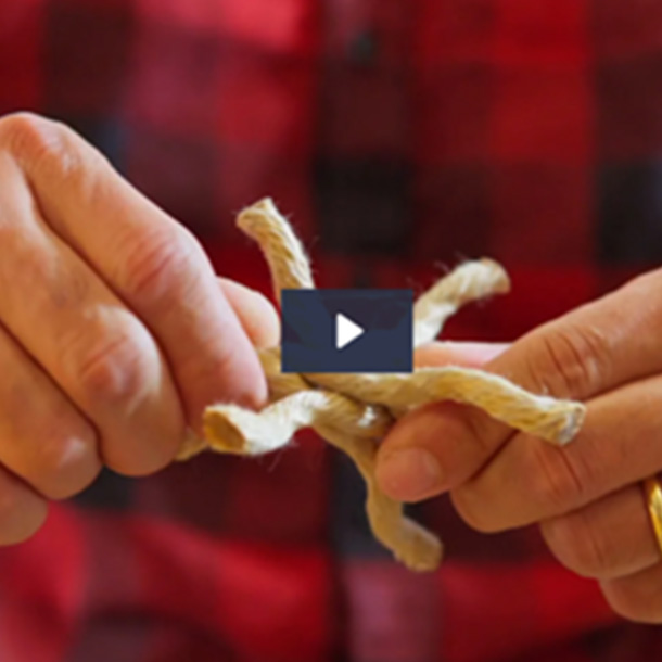 Hand spliced handles video thumbnail